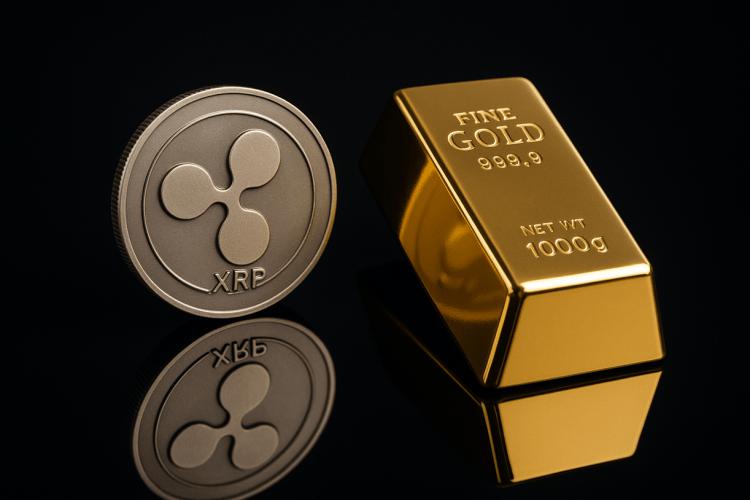 XRP的价格走势与黄金上涨前的走势相似